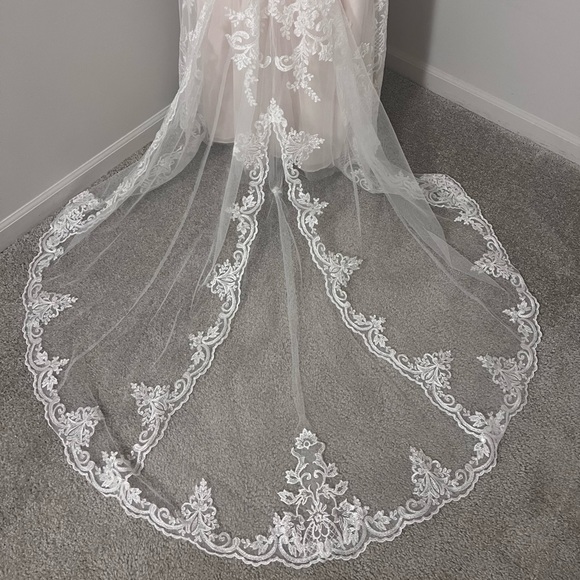Stella York #6574 with Open Back Alteration - Picture 4 of 8